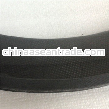 Wear-resistance carbon rim 60mm tubular track rim