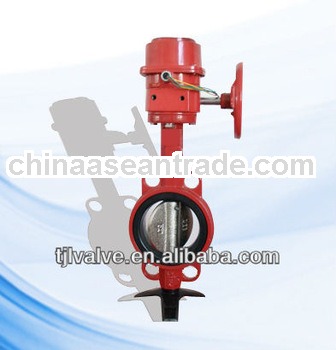 Wear-resistant Rubber Seat Electric Operation Butterfly Valve