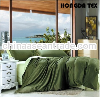 Wholesale Egyptian cotton solid bedding set for home textile