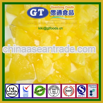 Wholesale canned pineapple pieces in syrup