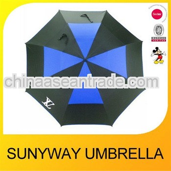 Windpfoof Double Canopy Golf Umbrella With Logo