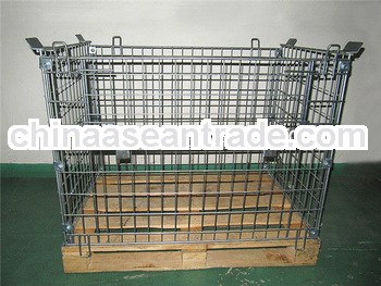 Wire mesh cage pallet