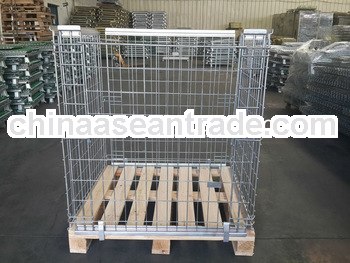 Wire pallet box