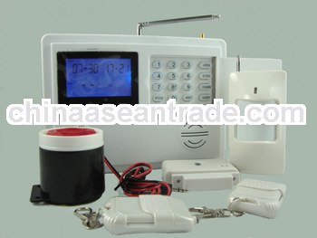 Wireless GSM/PSTN Home Alarm System with Voice Indication and Two-way Communication