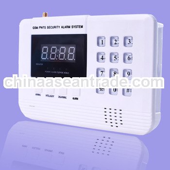 Wireless PSTN alarm GSM SMS monitored alarm office security system