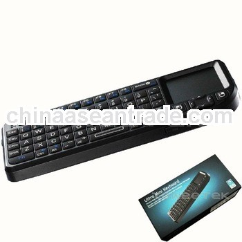 With Backlit Mini Wireless Presenter Keyboard and Mouse for iPad