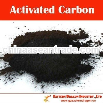 Wood based activated carbon for solvent recovery