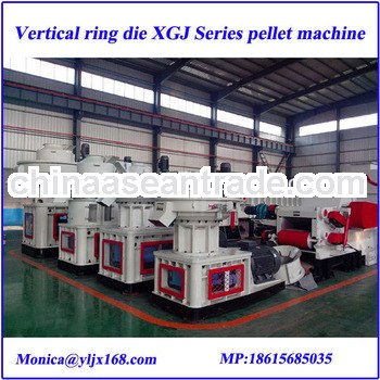 XGJ560 Vertical ring die wood sawdust pellet making machine with CE certificate