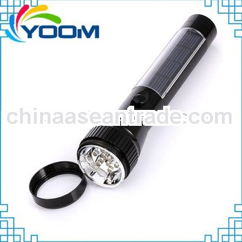 YMC-T1001A Solar led flashlight torch