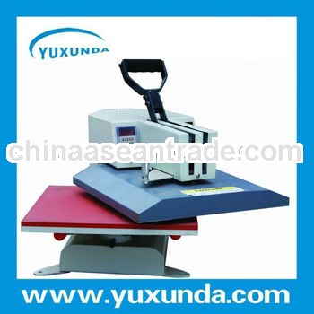 YUXUNDA digital flat t-shirt printer heat press machine, swing plain heat press machine