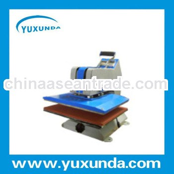 YUXUNDA digital swing t-shirt heat press machine,flat plain heat press machine