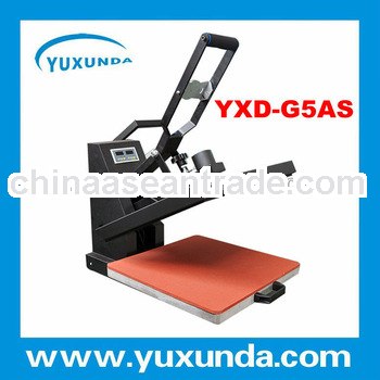 YXD-G5AS 40*50cm Auto open heat transfer machine for t-shirt printing with slide out press bed