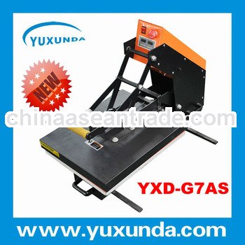 YXD-G7AS Auto open heat press machine for t-shirt printing with slide out press bed