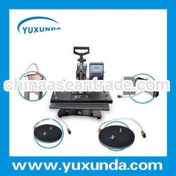 Yuxunda 5 in 1 combo sublimation heat press machine