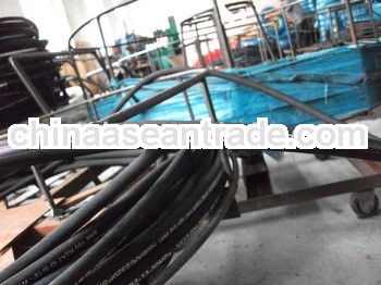 -Hydraulic Rubber Hose-High quality rubber material /resistance wire/ Muli spiral an braid hydraulic