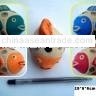 Fish pencil holder