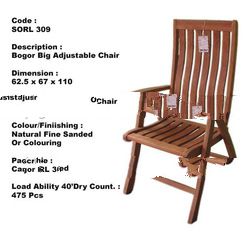 Teak Reclining Chair