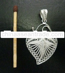 heart silver pendant