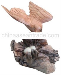 Carved bird