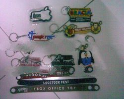 Rubber Promotional Key Chain (Design Custom)