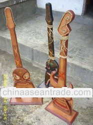 Polished Tiki's Guitar Decorative Signs