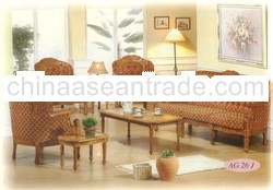 Teak Sofa Set Classic Design Romawi Mesir 1 Indoor Furniture.