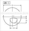 Domas Bifocal Curve top Lens