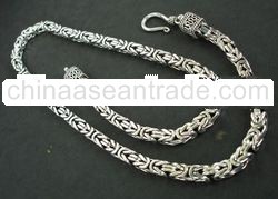 Sterling Silver Byzantine Chain 5mm