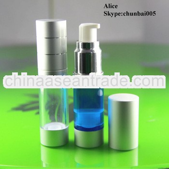 airless30ml airless pump bottle, pump bottle manufacturer