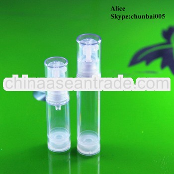 airless plastic lotion bottles with dispenser with pump 20ml for sales