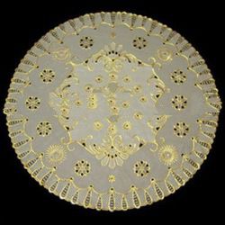 PVC 46 x 46 cm Round Tablecloths