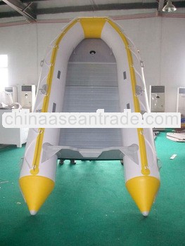 aluminum floor boat/outboard inflatable boat