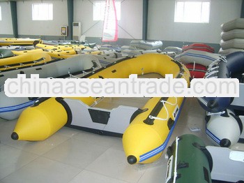 aluminum floor inflatable boat/exploration inflatable boat