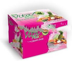 First Vita Plus Natural Health Drink in Fruits & Veggies w/ Mangosteen