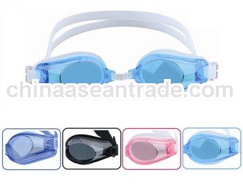 anti fog swimming goggles, Anti-fog treatment with soft and comfortable silicone gasket and strap