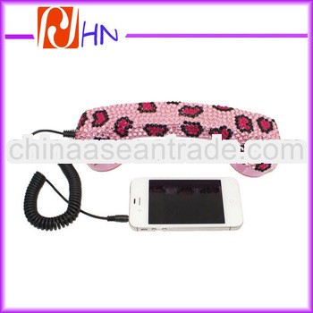 anti-radiation crystal mobile phone handset