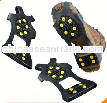 anti-slip rubber spike shoes rubber spikes for ice snow walker