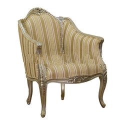 Gold Leaf Rococco Chair with Carved