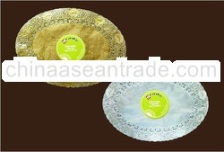 Food Grade Colored Paper Oval Foil Doily