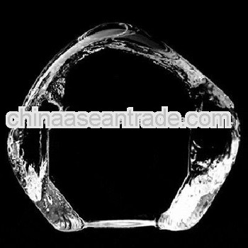 arrival blank crystal glass iceberg awards for home decoration(R-1170