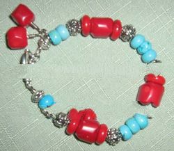 Semi-precious bracelet