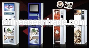 automatic coffee vending machine with coffee powder yj806-805