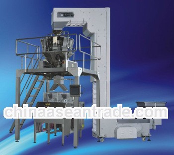 automatic vertical rotary potato chips packing machine