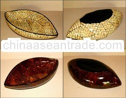 Laminated Oval Bowl