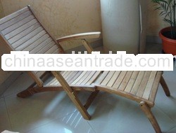 Teak Sun lounger