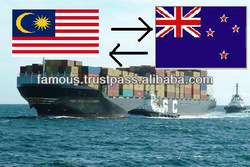 LCL SEA FREIGHT EX PORT KLANG TO ASHBURTON