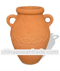 Terracotta fllower vase