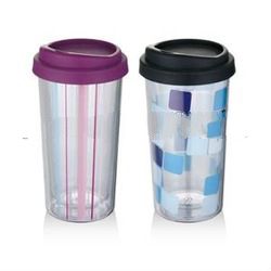 Double Wall Tumbler with Pattern
