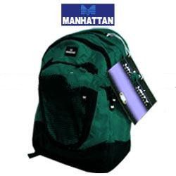 Manhattan Notebook BackPack Green