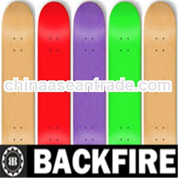 backfire skateboard decking,ebony fingerboard